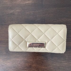 Donna Karen leather wallet